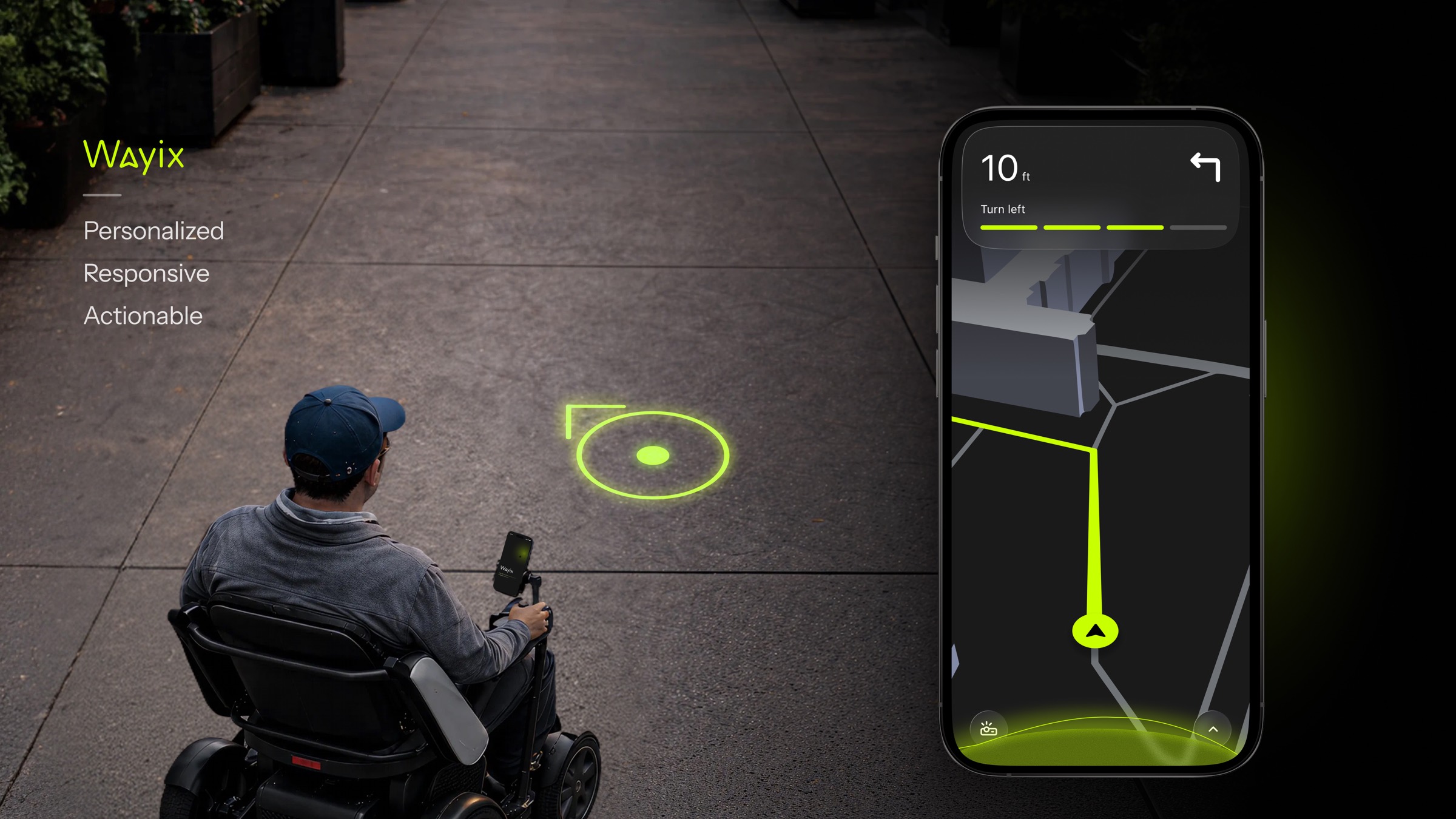 Wayix — AI navigation for wheelchair users
