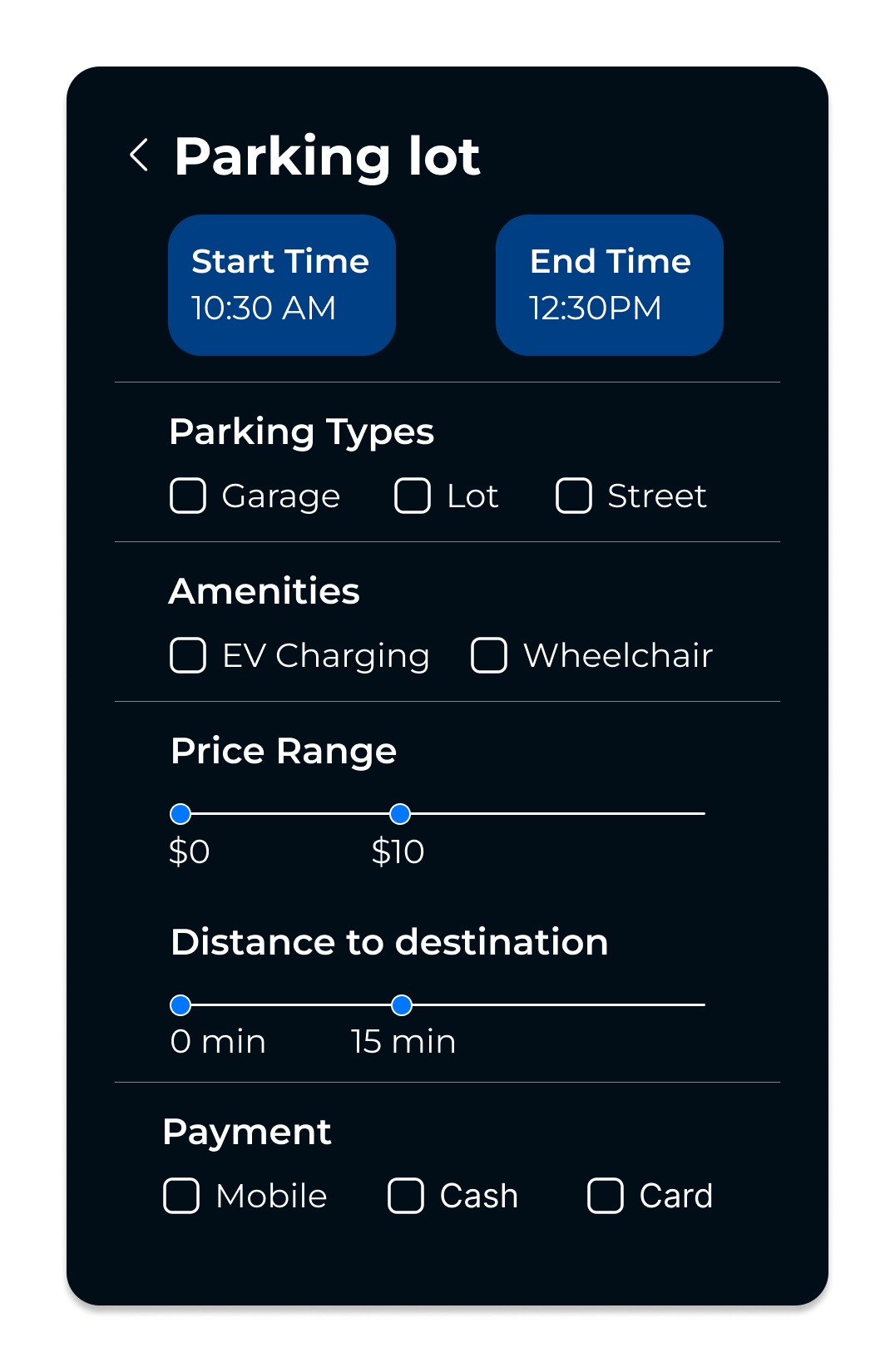 Custom filters
