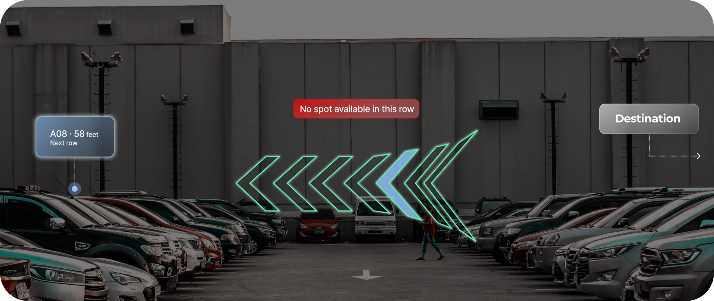 Parking lot parking
