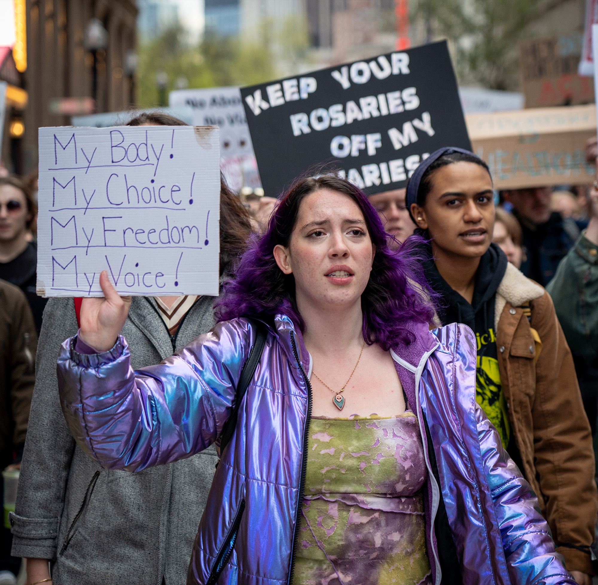 Abortion rights protest at Boston Common
